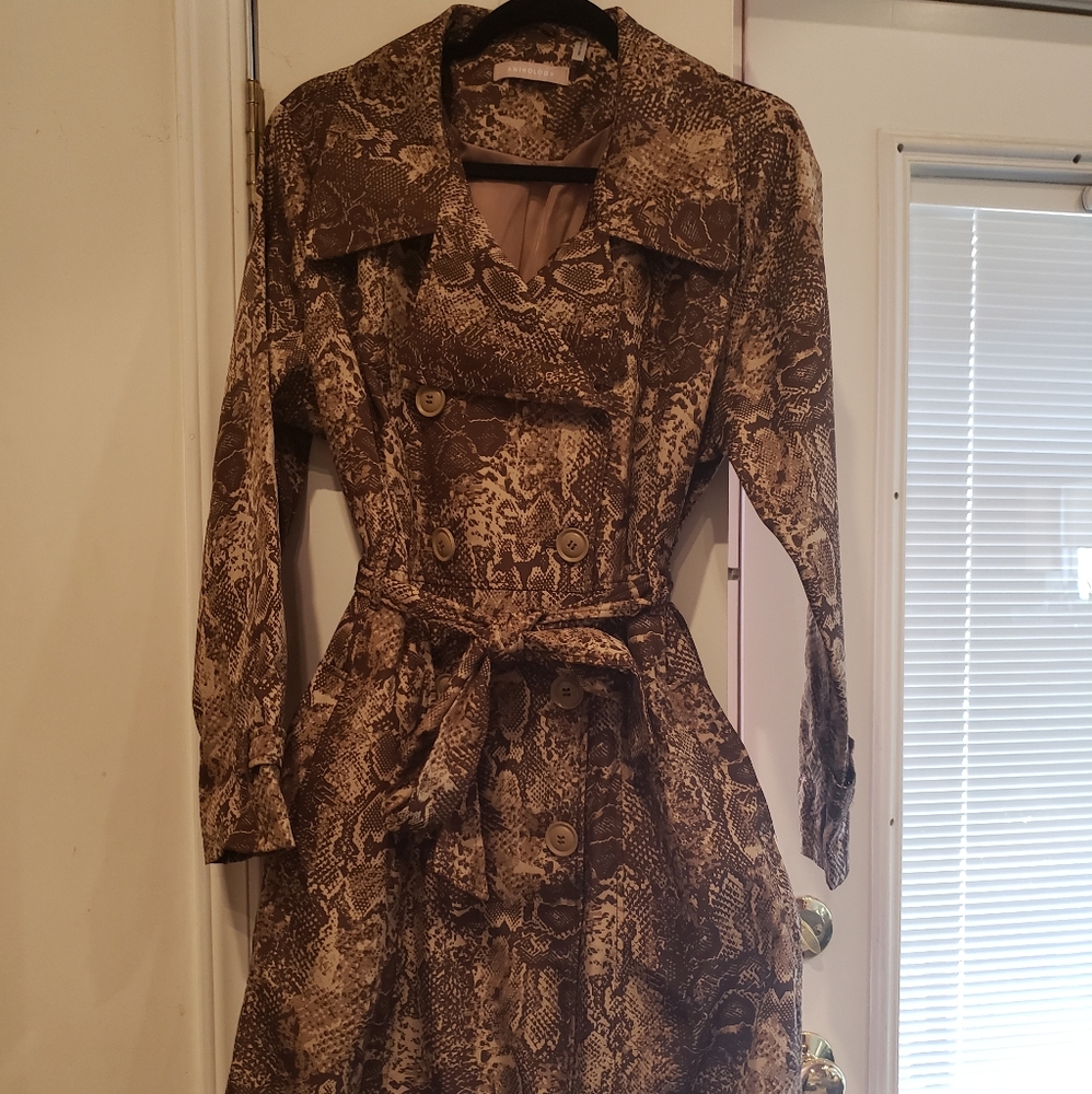 Anthology Full length rain coat US 14